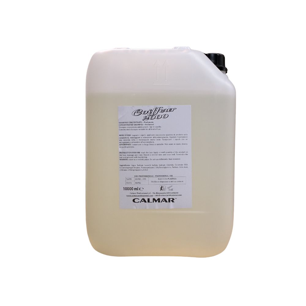 Calmar Shampoo Coiffeur 2000 10 Kg - 5 Kg (Neutro-Frutta - Mandorla - Menta)